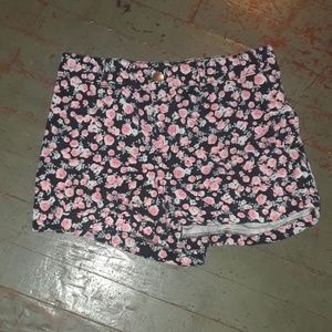 H&M flower pattern shorts